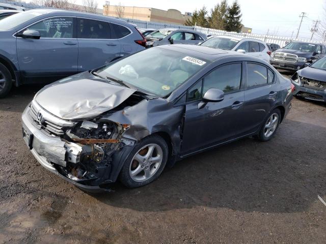 HONDA CIVIC LX 2012 with VIN 2HGFB2F50CH115167 - Photo from auction