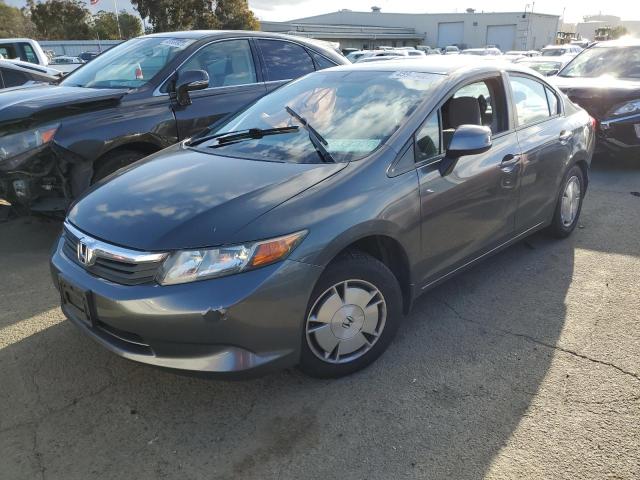 HONDA CIVIC HF 2012 with VIN 2HGFB2F62CH322118 - Photo from auction