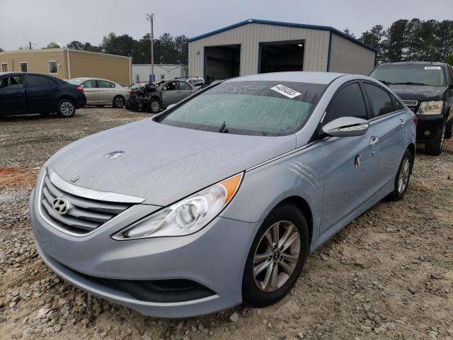 HYUNDAI SONATA GLS 2014 with VIN 5NPEB4AC2EH931366 - Photo from auction