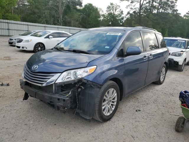 TOYOTA SIENNA XLE 2017 with VIN 5TDYZ3DC5HS786594 - Photo from auction
