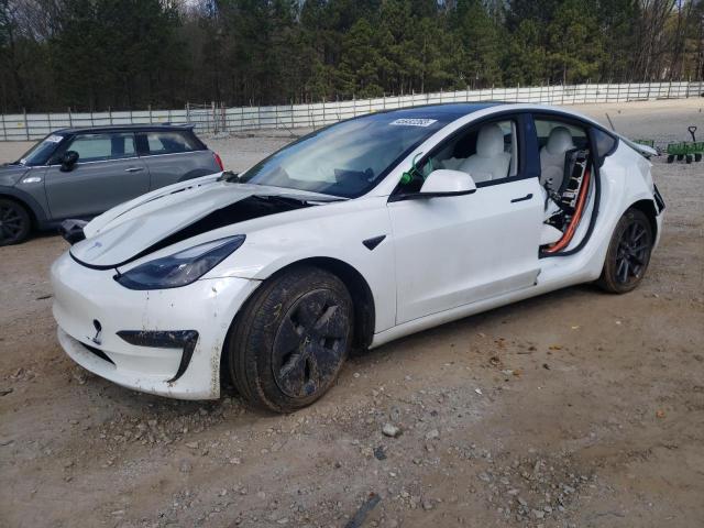 TESLA MODEL 3 2021 with VIN 5YJ3E1EA4MF048288 - Photo from auction