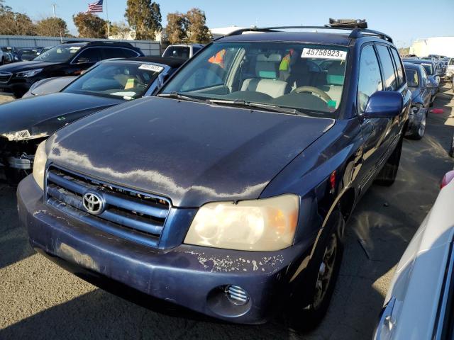 TOYOTA HIGHLANDER 2004 with VIN JTEGD21A540089958 - Photo from auction