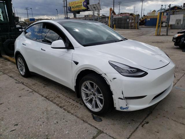 Photo 4 from auction – 2021 TESLA MODEL Y with VIN 5YJYGDEE2MF218412