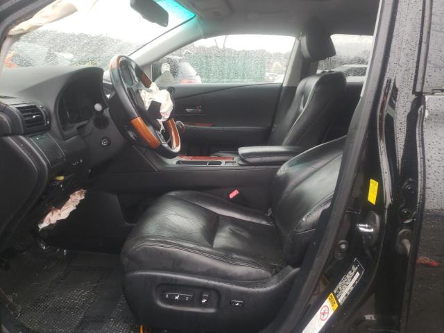 Photo 7 from auction – 2010 LEXUS RX 450 with VIN JTJBC1BA0A2014348