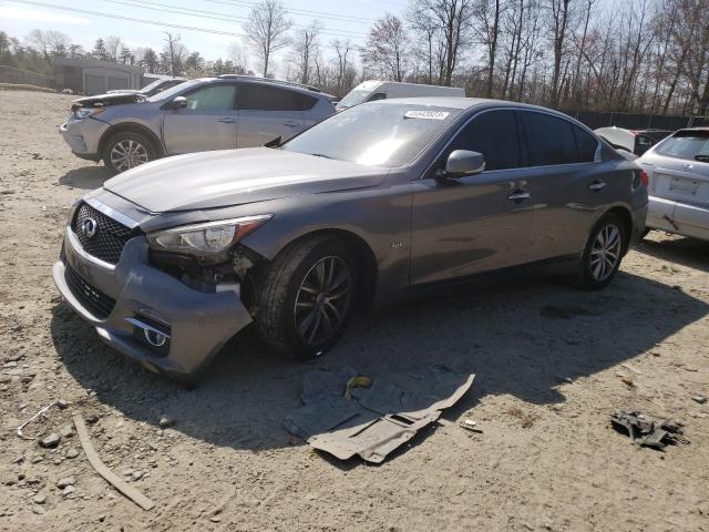 INFINITI Q50 PREMIU 2017 with VIN JN1EV7AR8HM836370 - Photo from auction