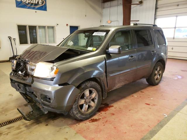 HONDA PILOT EXL 2011 with VIN 5FNYF4H59BB005680 - Photo from auction