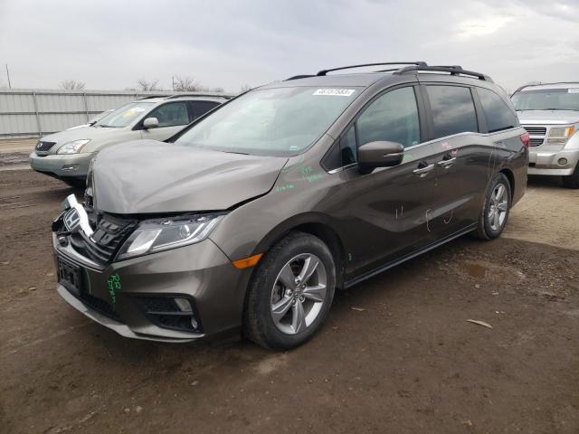 HONDA ODYSSEY EX 2018 with VIN 5FNRL6H72JB080987 - Photo from auction