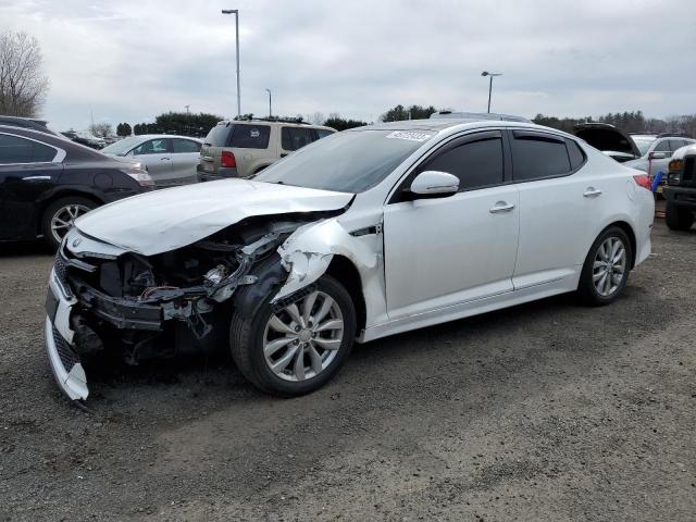 KIA OPTIMA EX 2015 with VIN 5XXGN4A7XFG418303 - Photo from auction