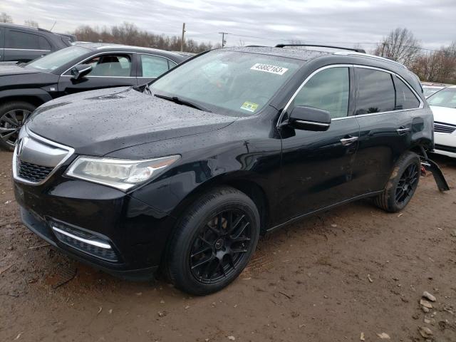 ACURA MDX TECHNO 2014 with VIN 5FRYD4H44EB031894 - Photo from auction