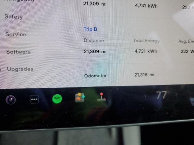 Photo 9 from auction – 2021 TESLA MODEL 3 with VIN 5YJ3E1EA4MF961486