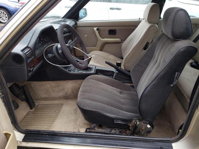 Photo 7 from auction – 1986 BMW 325 E with VIN WBAAB540XG9632349
