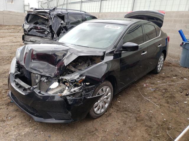 NISSAN SENTRA S 2017 with VIN 3N1AB7AP9HL699665 - Photo from auction