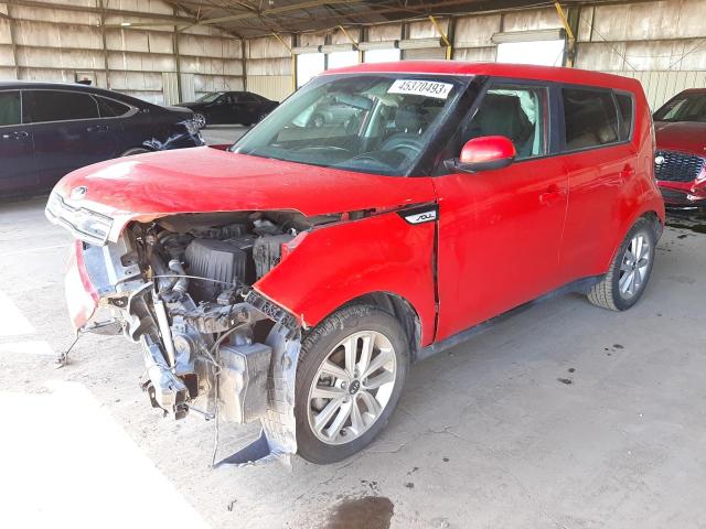 KIA SOUL + 2018 with VIN KNDJP3A5XJ7604840 - Photo from auction