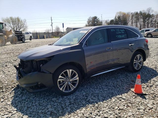 ACURA MDX TECHNO 2017 with VIN 5FRYD3H57HB009413 - Photo from auction