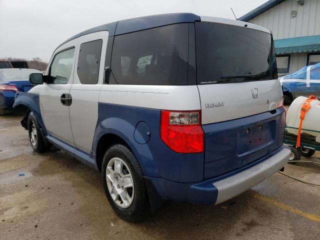 Photo 2 from auction – 2006 HONDA ELEMENT LX with VIN 5J6YH28396L005334