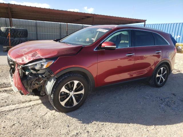 KIA SORENTO EX 2018 with VIN 5XYPH4A56JG424402 - Photo from auction