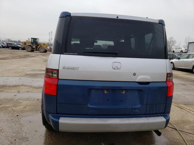 Photo 6 from auction – 2006 HONDA ELEMENT LX with VIN 5J6YH28396L005334