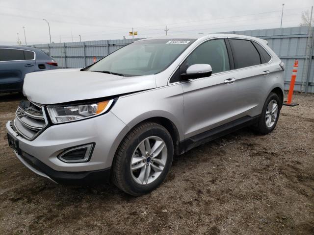 FORD EDGE SEL 2017 with VIN 2FMPK4J90HBC69893 - Photo from auction