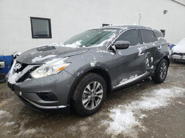 NISSAN MURANO S 2016 with VIN 5N1AZ2MH4GN157464 - Photo from auction