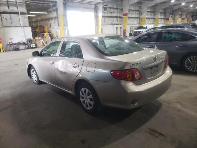 Photo 2 from auction – 2009 TOYOTA COROLLA BA with VIN 1NXBU40E99Z068802