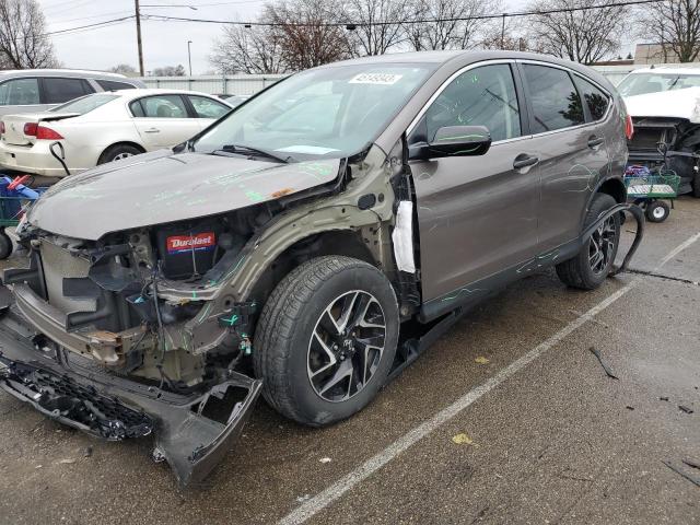 HONDA CR-V SE 2016 with VIN 2HKRM4H47GH639788 - Photo from auction