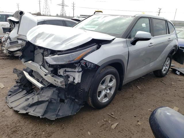 Photo 1 from auction – 2023 TOYOTA HIGHLANDER with VIN 5TDKDRAH0PS020861