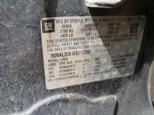 Photo 14 from auction – 2014 CHEVROLET CAPTIVA LT with VIN 3GNAL3EK1ES512784
