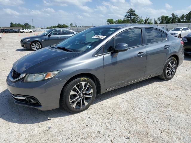 HONDA CIVIC EXL 2013 with VIN 19XFB2F9XDE028293 - Photo from auction