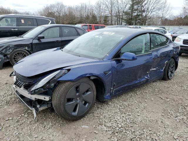TESLA MODEL 3 2022 with VIN 5YJ3E1EA1NF371828 - Photo from auction