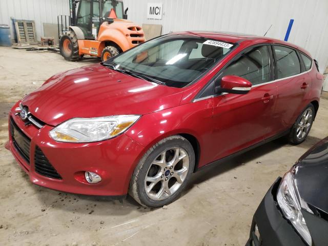 FORD FOCUS SEL 2012 with VIN 1FAHP3M22CL448129 - Photo from auction