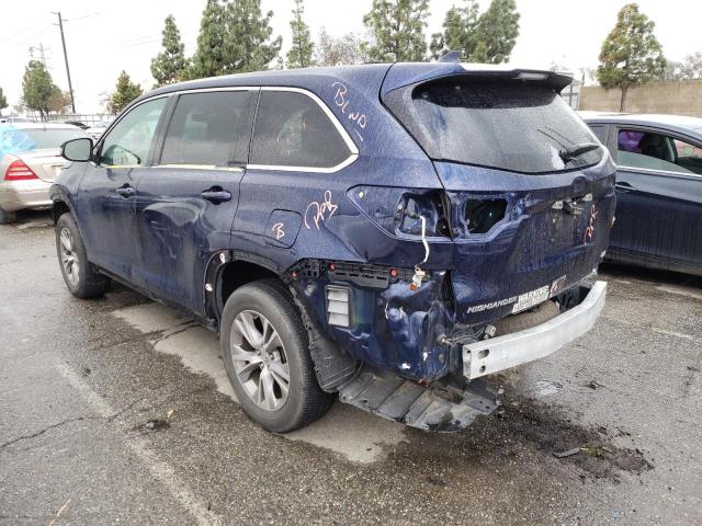 Photo 2 from auction – 2014 TOYOTA HIGHLANDER with VIN 5TDZKRFH3ES032982