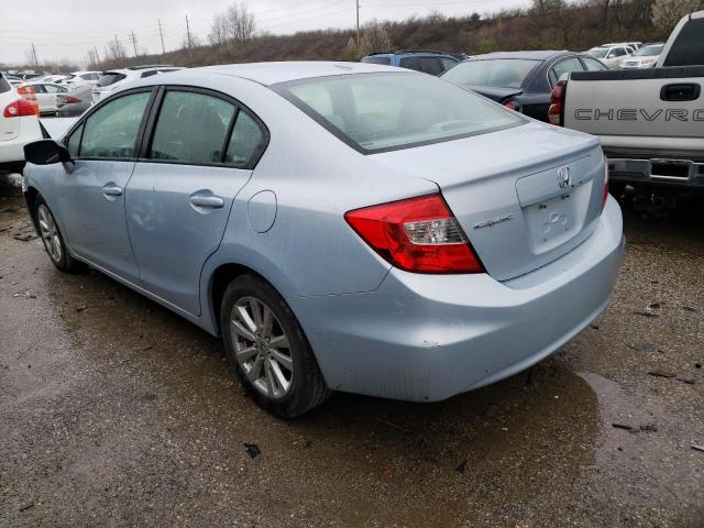 Photo 2 from auction – 2012 HONDA CIVIC EXL with VIN 2HGFB2F93CH505778