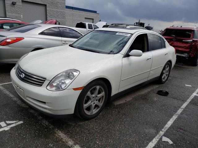 INFINITI G35 2003 with VIN JNKCV51E83M304792 - Photo from auction