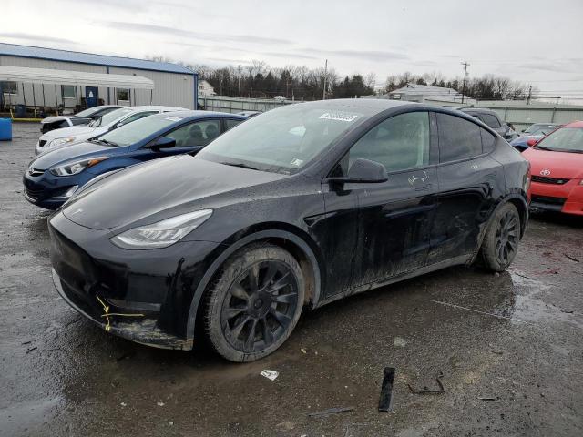 TESLA MODEL Y 2021 with VIN 5YJYGDEE2MF092374 - Photo from auction