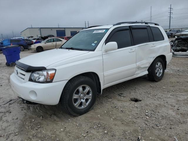 TOYOTA HIGHLANDER 2007 with VIN JTEGP21A970127204 - Photo from auction