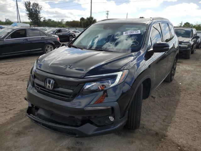 Photo 1 from auction – 2022 HONDA PILOT SE with VIN 5FNYF6H28NB094521