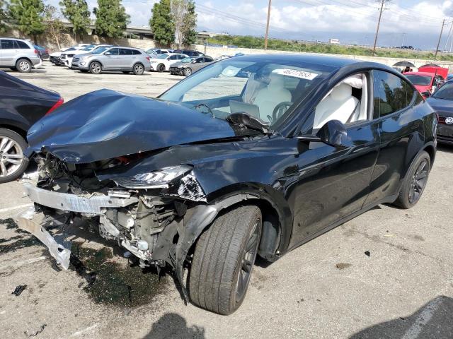 TESLA MODEL Y 2021 with VIN 5YJYGDED2MF210690 - Photo from auction