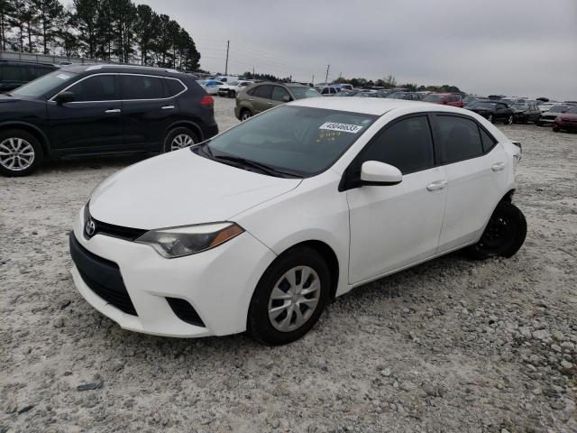 TOYOTA COROLLA L 2015 with VIN 2T1BURHE3FC358449 - Photo from auction