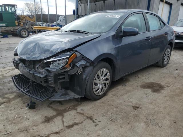 TOYOTA COROLLA L 2019 with VIN 5YFBURHE9KP928643 - Photo from auction