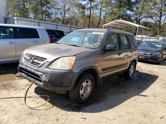 HONDA CR-V LX 2004 with VIN JHLRD684X4C006174 - Photo from auction
