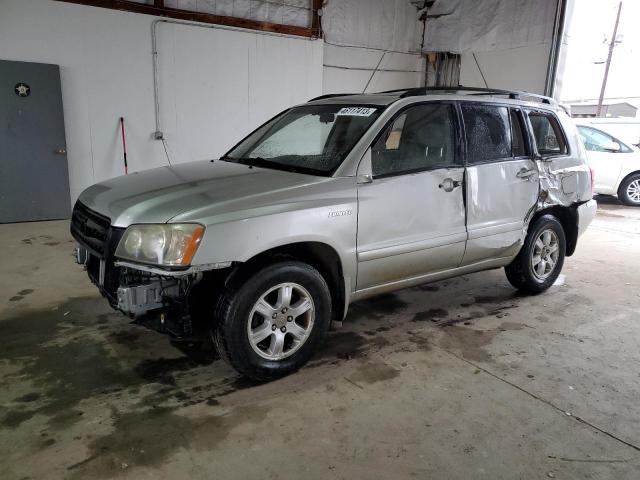 TOYOTA HIGHLANDER 2003 with VIN JTEGF21A530121414 - Photo from auction