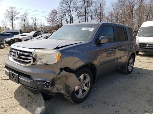 HONDA PILOT EX 2012 with VIN 5FNYF4H40CB072564 - Photo from auction