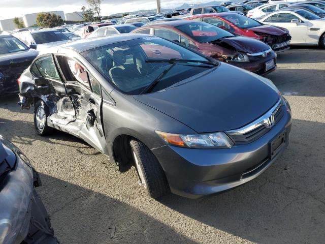 Photo 4 from auction – 2012 HONDA CIVIC HF with VIN 2HGFB2F62CH322118