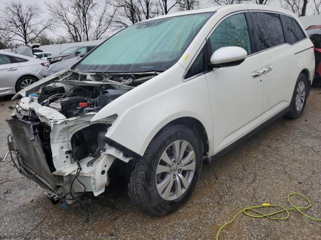 HONDA ODYSSEY EX 2017 with VIN 5FNRL5H65HB013408 - Photo from auction