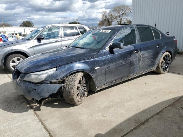 BMW 550 I 2008 with VIN WBANW53598CT53921 - Photo from auction