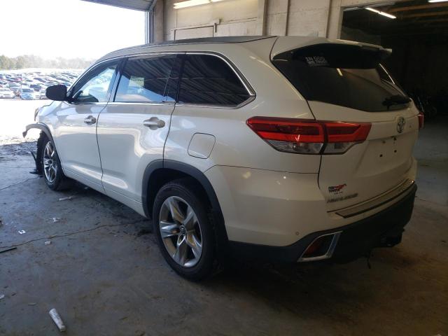 Photo 2 from auction – 2017 TOYOTA HIGHLANDER with VIN 5TDDZRFH5HS402078