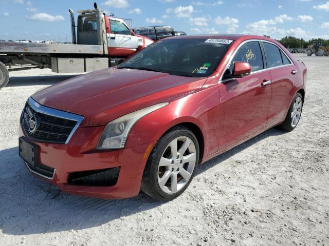 CADILLAC ATS 2014 with VIN 1G6AA5RX0E0120518 - Photo from auction