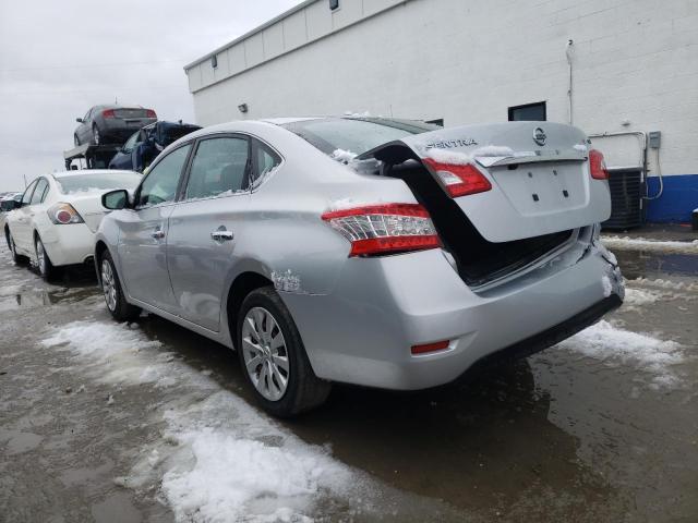 Photo 2 from auction – 2015 NISSAN SENTRA S with VIN 3N1AB7AP1FL653535