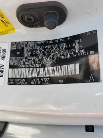 Photo 14 from auction – 2013 TOYOTA SIENNA XLE with VIN 5TDDK3DC7DS059891