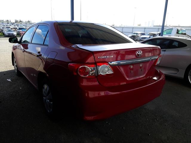 Photo 2 from auction – 2013 TOYOTA COROLLA BA with VIN 5YFBU4EE1DP211888